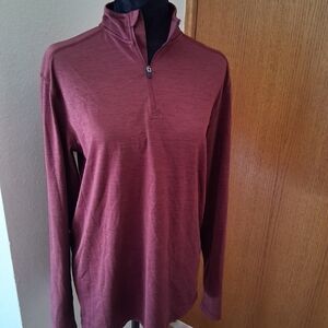 BCG Women's Maroon Long Sleeve Top